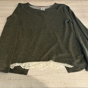 Green women’s shirt
